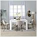 Set Di 2 Sedie Da Pranzo Kenia Imbottite Beige, 43 X 47 X 78,5 Cm - Foto miniatura 2