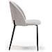 Set Di 2 Sedie Da Pranzo Kenia Imbottite Beige, 43 X 47 X 78,5 Cm - Foto miniatura 4