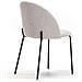 Set Di 2 Sedie Da Pranzo Kenia Imbottite Beige, 43 X 47 X 78,5 Cm - Foto miniatura 5