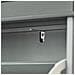 Scarpiera Salvaspazio Slim Con 3 Ante Portascarpe Salvaspazio Regolabili 52x23x117cm Grigio Fsr94-hg - Foto miniatura 4