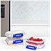 881523 Recipiente Per Cibo Rettangolare Contenitore 0,18 L Trasparente 3 Pz - Foto miniatura 2