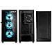 Case Observatory Y Midi Tower ATX, EATX, ITX, micro ATX 3 Porte USB 3.2 Nero (Finestrato) - Foto miniatura 2