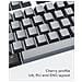 Ks-46 (grigio / Nero) - Keycaps Pbt [eng /ru /ua] - Foto miniatura 4