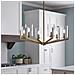 Lampadario Contemporaneo Nye Acciaio Ottone Naturale Spazzolato 6 Luci E14 - Foto miniatura 7
