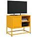 Mobile Tv Giallo Senape 68x39x60,5 Cm In Acciaio - Foto miniatura 6