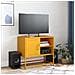 Mobile Tv Giallo Senape 68x39x60,5 Cm In Acciaio - Foto miniatura 9