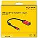 Adattatore USB Type-C per DisplayPort (DP Alt Mode) 8K 30 Hz con funzione HDR rosso - Foto miniatura 2
