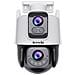 Telecamera Esterna Rotante a Doppia Lente IP65 Wi-Fi 6 MPx LED Notturno Audio Rilevamento - Foto miniatura 1