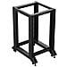 Lanberg OR01-6818-B, Rack indipendenti, 18U, 600 kg, Rotelle, 23 kg, Nero - Foto miniatura 2