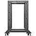 Lanberg OR01-6818-B, Rack indipendenti, 18U, 600 kg, Rotelle, 23 kg, Nero - Foto miniatura 7