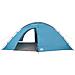 Tenda da Campeggio per 8 Persone Blu Impermeabile - Foto miniatura 6