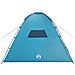 Tenda da Campeggio per 8 Persone Blu Impermeabile - Foto miniatura 7