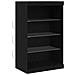 Sideboard con luci LED Nero Rovere 60,5x37x100 cm - Foto miniatura 1