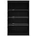 Sideboard con luci LED Nero Rovere 60,5x37x100 cm - Foto miniatura 5