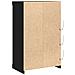 Sideboard con luci LED Nero Rovere 60,5x37x100 cm - Foto miniatura 7