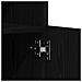 Sideboard con luci LED Nero Rovere 60,5x37x100 cm - Foto miniatura 9