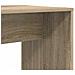 Scrivania rovere sonoma 138.5 x 55 x 143 cm Legno multistrato - Foto miniatura 7