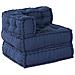 Cuscino 2 pcs Blu 70 x 70 x 54 cm Poliestere - Foto miniatura 3