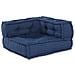 Cuscino 2 pcs Blu 70 x 70 x 54 cm Poliestere - Foto miniatura 4