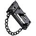 Catena Di Sicurezza Antifurto Per Porta Robusta - Maggiore Sicurezza Per Porte In Legno Black - Foto miniatura 3