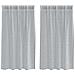 Tende con tende 2 pcs Grigio scuro 140x140cm Poliestere - Foto miniatura 1
