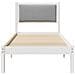 Struttura del letto Grigio chiaro 80 x 190 cm Pino massello - Foto miniatura 5