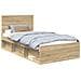 Struttura del letto Sonoma 100 x 200 cm Pino massello - Foto miniatura 1