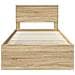 Struttura del letto Sonoma 100 x 200 cm Pino massello - Foto miniatura 7