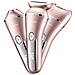Epilatore Elettrico Rosa 3-in-1 Multifunzione Per Donna - Foto miniatura 5