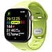 Cinturino Sport Impermeabile 42 Mm Per Apple Watch Modello Tempo Band, Verde - Foto miniatura 5