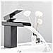 Rubinetto per lavabo da bagno, Blackswan, Cascada tipo M32, modello nero opaco, misura 17 cm - Foto miniatura 2
