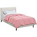 Piumone Completo Annuale Rosa 135 x 220 cm Microfibra - Foto miniatura 3