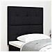 Testiera LED con luci a strisce a LED Nero 90 cm Poliestere - Foto miniatura 2