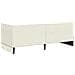Struttura Letto Angolare con Materasso 2 pcs Crema Velluto - Foto miniatura 9