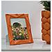Cornice Portafoto Orangy In Resina Arancio Lucido Geometrica 15x20 - Foto miniatura 5