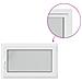 Finestra per Soffitta RISOR 100 x 70 cm PVC e Vetro Bianco - Foto miniatura 8