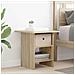 Comodino 2 pcs Rovere Sonoma 41 x 40 x 45 cm Legno multistrato - Foto miniatura 4