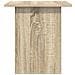 Comodino 2 pcs Rovere Sonoma 41 x 40 x 45 cm Legno multistrato - Foto miniatura 7