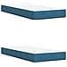 Letto con contenitore e materasso Blu Scuro 200 x 200 cm - Foto miniatura 6