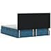 Letto con contenitore e materasso Blu Scuro 200 x 200 cm - Foto miniatura 9