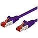 ICOC LS6-010VL - Cavo di rete Patch in rame Cat. 6 Viola SFTP LSZH 1m - Foto miniatura 1