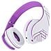 P2 Cuffie Bluetooth, Bianco / viola - Foto miniatura 2