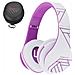P2 Cuffie Bluetooth, Bianco / viola - Foto miniatura 1