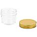 Vasi Per Marmellata In Vetro Coperchio Oro 96 Pz 110 Ml - Foto miniatura 5