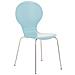 Sedia Impilabile Diego in Legno I Sedia Attesa in Metallo I Sedia Ergonomica Conferenza I Sedia Design Classico Riunioni O Sale Blu Chiaro - Foto miniatura 1