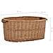 Cesta Per Legna Con Maniglie 78x54x34cm Salice Naturale - Foto miniatura 7