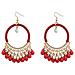 Orecchini Fantasia 110416 (rosso) - Foto miniatura 1
