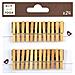 24 Mini Mollette Di Legno - Foto miniatura 4