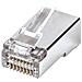 Confezione 100 Plug Modulari Rj45 Cat6 Fastcrimp - Foto miniatura 1