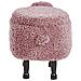 Pouf Animaletto In Tessuto Rosa Sheep - Foto miniatura 12